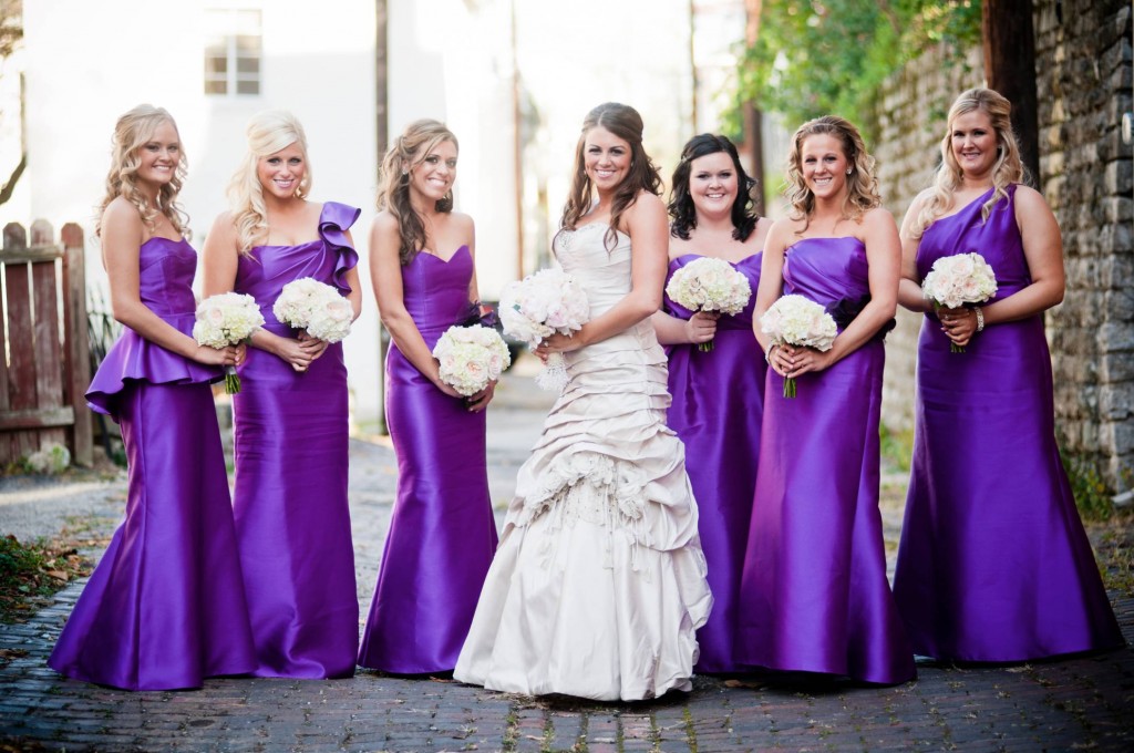 Alvina Valenta Real Bridesmaids Style 9265, 9221, 9273, 9267 and Jim Hjelm Occasions style 5169 and 5170